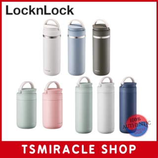 LocknLock Metro Two Way Tumbler Handle Cup Water Bottle Stainless 475ml /  16oz