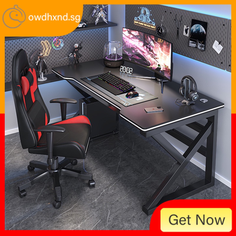 [48H Shipping] Computer Desk Desktop Simple E-Sports Table and Chair ...