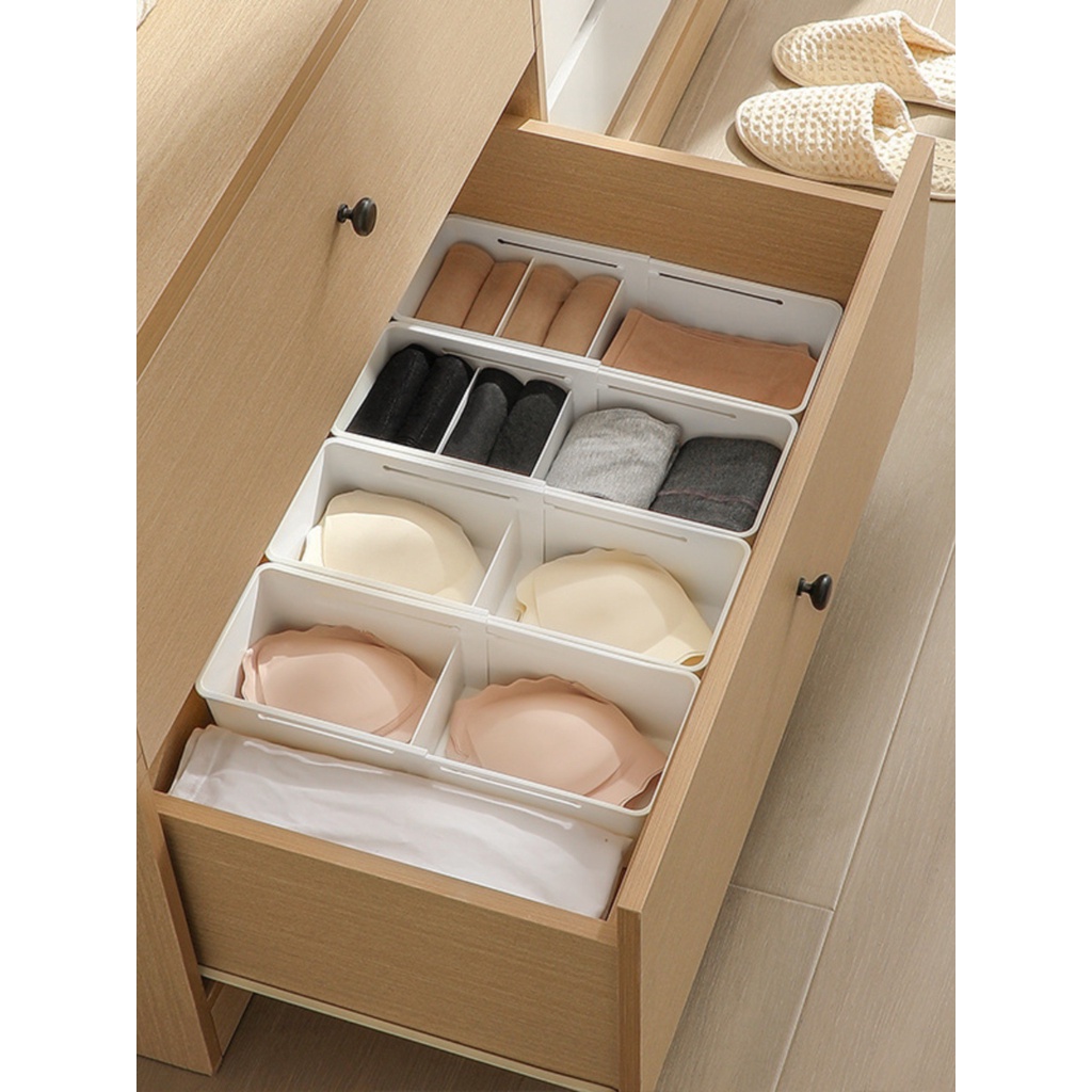 SDS Adjustable Drawer Organizer, Extendable Cabinet Drawer Organizer ...