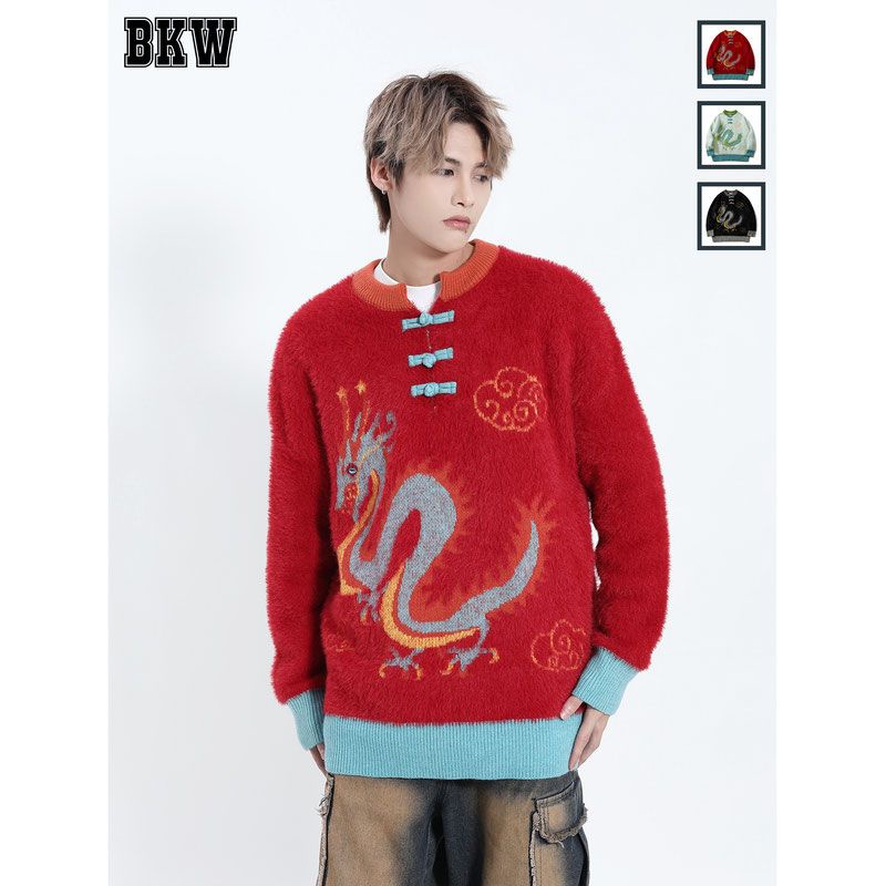 Red on sale sweater shirt