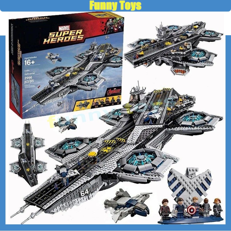 Lego marvel superheroes online shield helicarrier