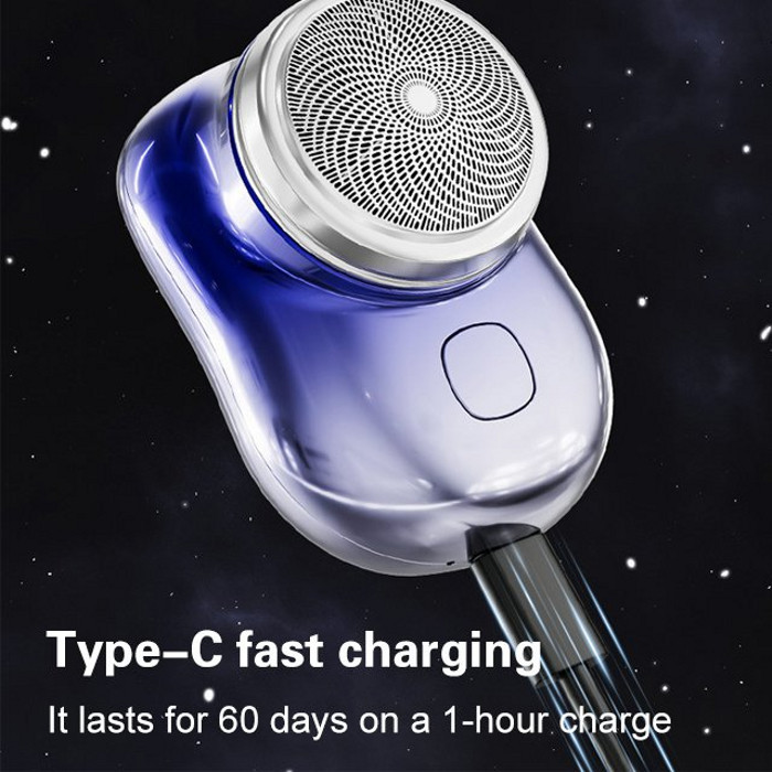 【Ready Stock】Compact Waterproof Men's Electric Razor for Travel and ...