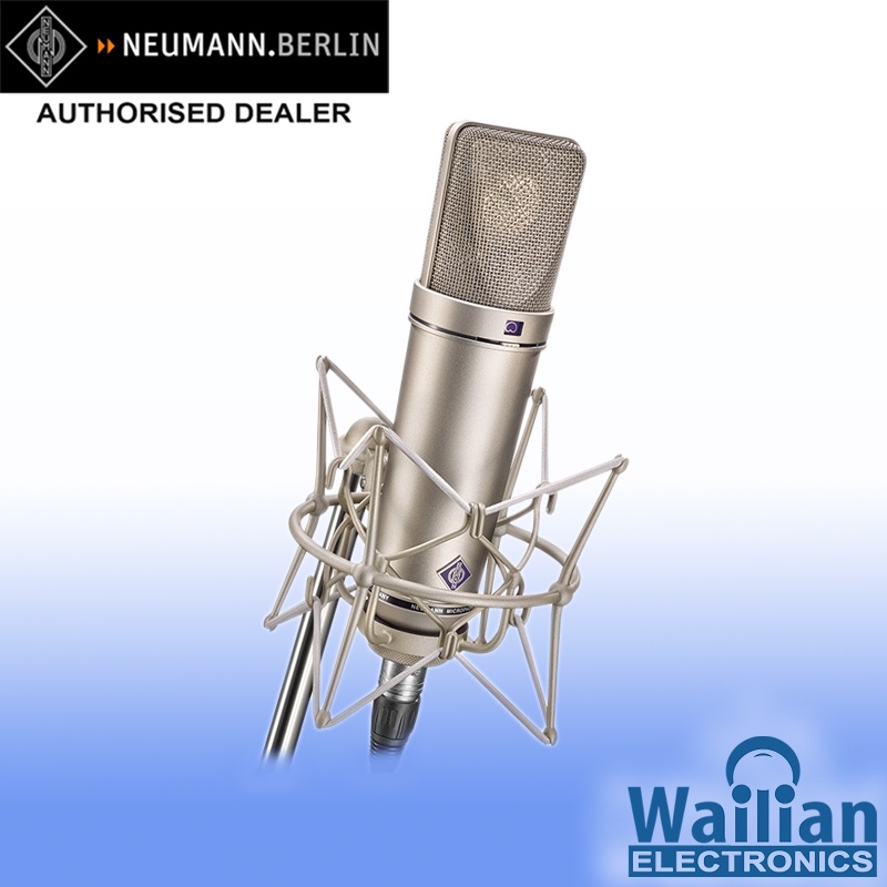 ウェア neumann Neumann U87 Ai Studio Set, Nickel (Includes EA87 Elastic