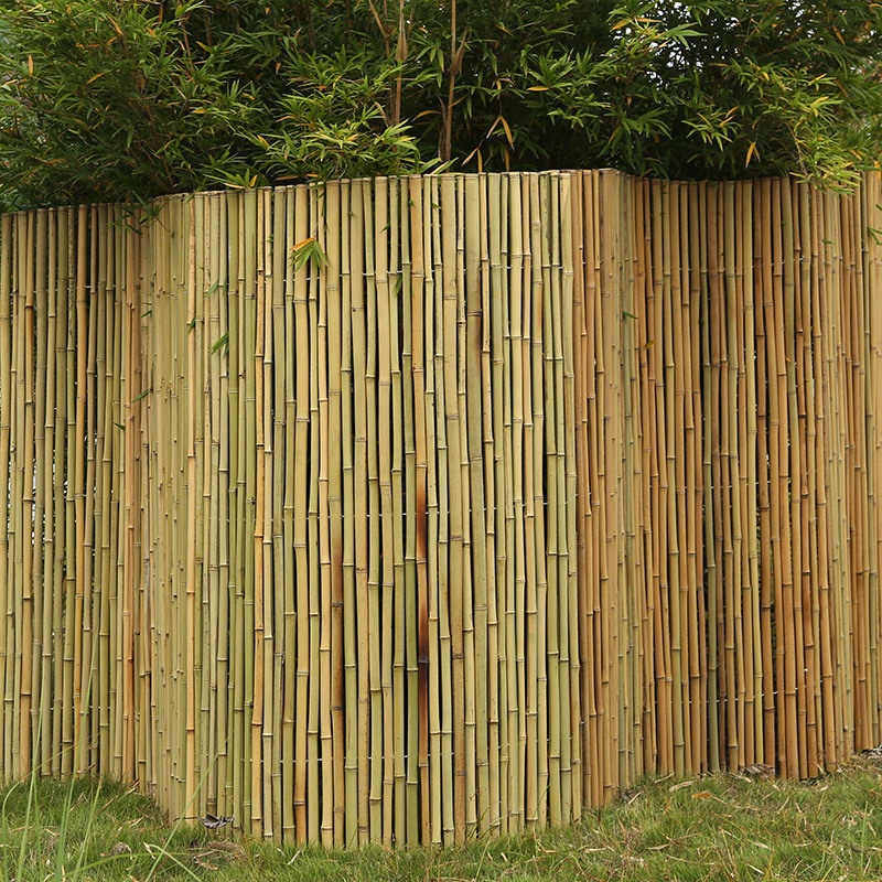 Outdoor Fence Fence Japanese Bamboo Plaited Articles Fence Courtyard ...