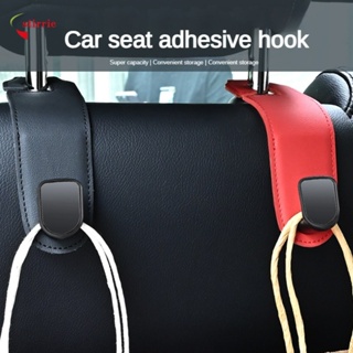 New Microfiber Leather High-End Car Seat Back Hook Metal hook for rear seat  torage Car accessories