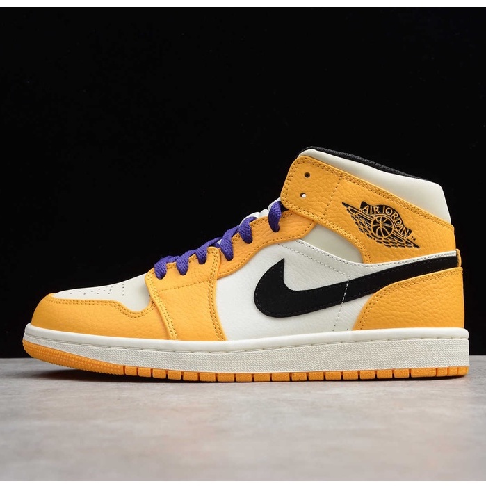 aj 1 mid lakers