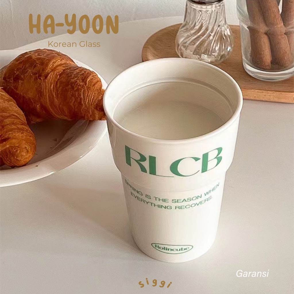 Siggi Ha Yoon Aesthetic Korean Cupaesthetic Mugceramic Aesthetic Cupcoffee Tea Cup Shopee 2891