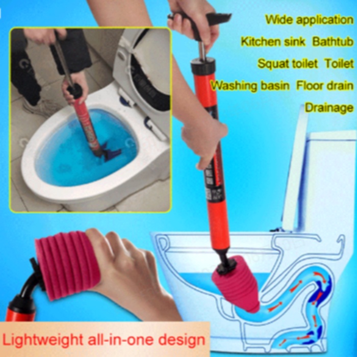 [IN STOCK] [OneShot Toilet Pipe Dredger] Pipe Unclog Device Easy Use