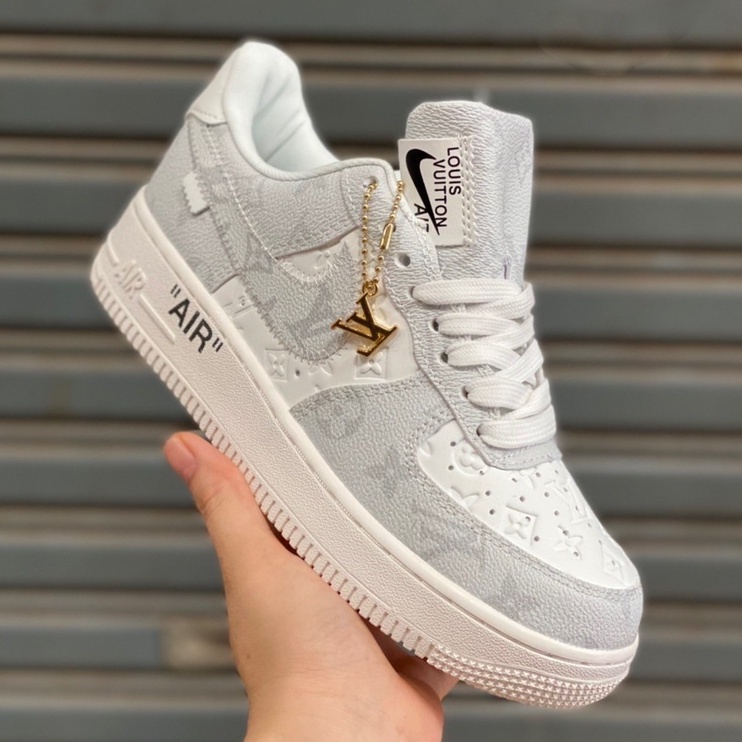 Nike air force 1 hot sale low custom louis vuitton