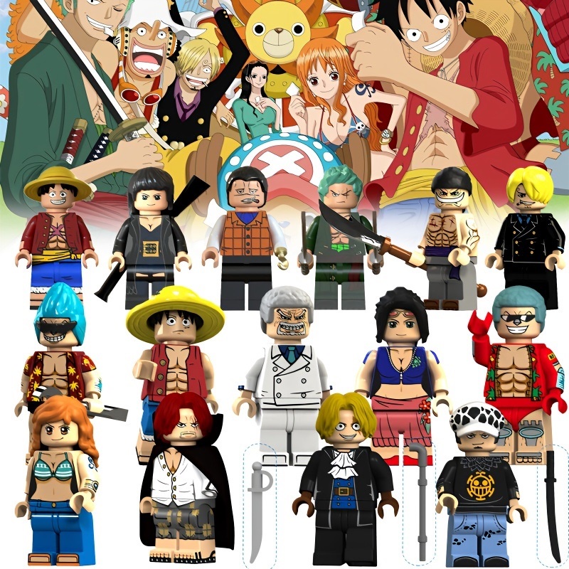 Compatible with Lego One Piece Series Luffy Sauron Building Blocks ...