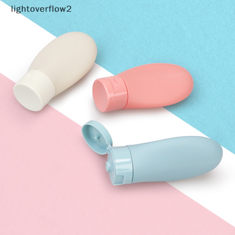 [lightoverflow2] 3 Pieces/Set Travel Refillable Bottle Kit Portable