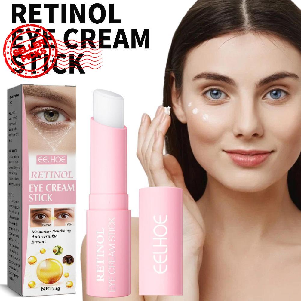 Retinol Eye Cream Stick Anti Wrinkle Moisturizing Remove Fine Lines