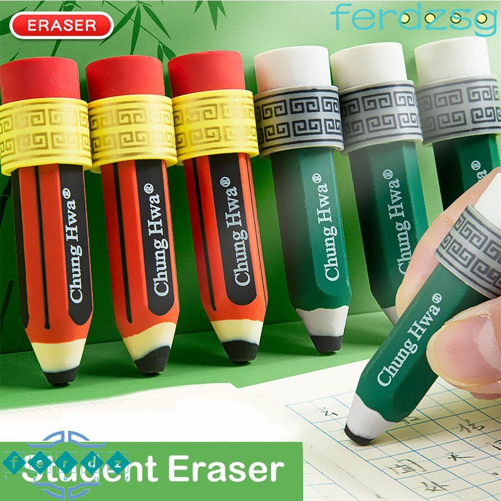 JENNIFERDZSG Art Pencil Eraser, Writing Drawing Less Rubber Debris Pencil Wiping Eraser, Durable