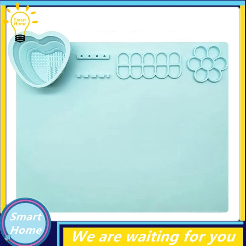 Silicone Craft Mat, 20 Inch X 16 Inch Silicone Painting Mat For Resin  Casting, Silicone Artist Mat