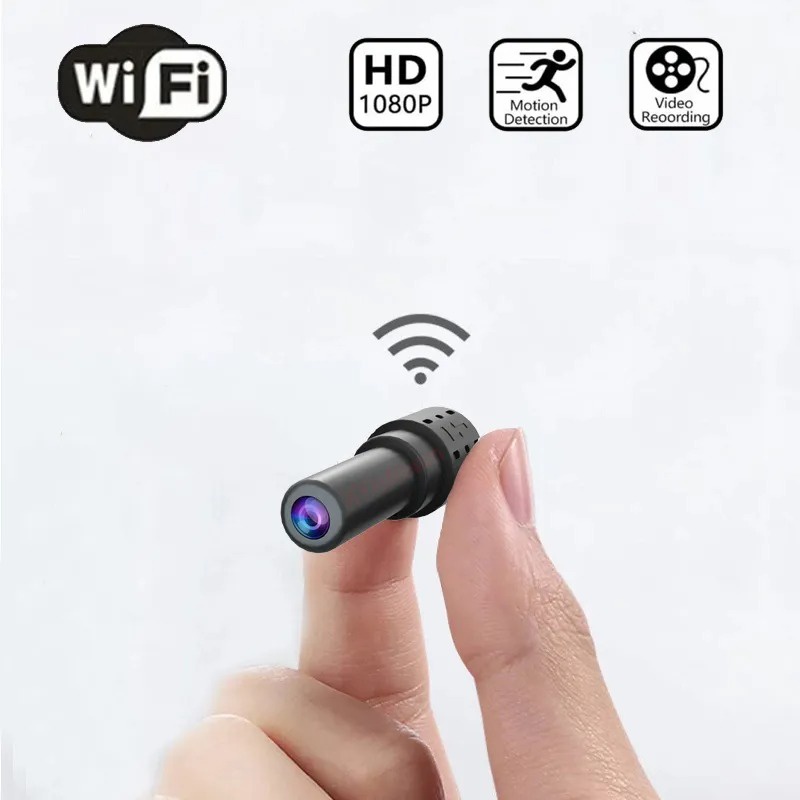 Mini Camera HD 1080P WiFi Micro Camcorder Indoor Security Video Secret  Audio Recorder DVR Remote Control Motion Sensor Camera