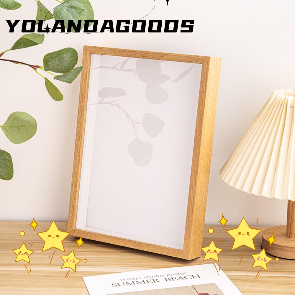YOLA Shadow Box Frame, Multi-size Rectangular Wooden Photo Frame ...