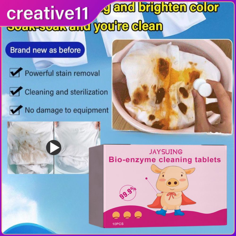 Explosive Salt Effervescent Tablets Ultra White Laundry Tablets Clothes