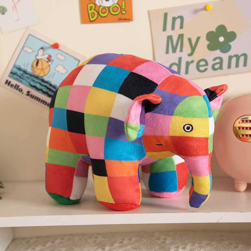 Stuffed Toy Elmer The Elephant Aunt Zelda Cousin Wilbur Grandpa