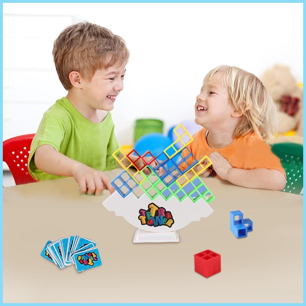 Stacking Block Puzzle Toy Puzzle Game Toy Blocks Balancing Blocks Board