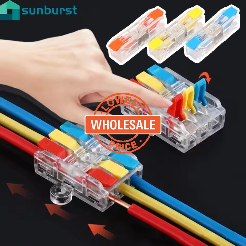 [Wholesale] 5/1Pcs Wiring Terminal - Universal Compact Terminal Block ...