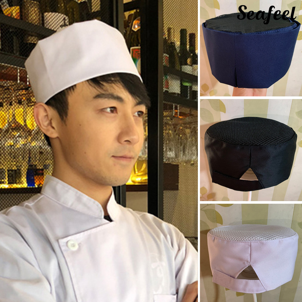 5/10pcs Unisex Elastic Mesh Caps Restaurant Hotel Bakery Waiter