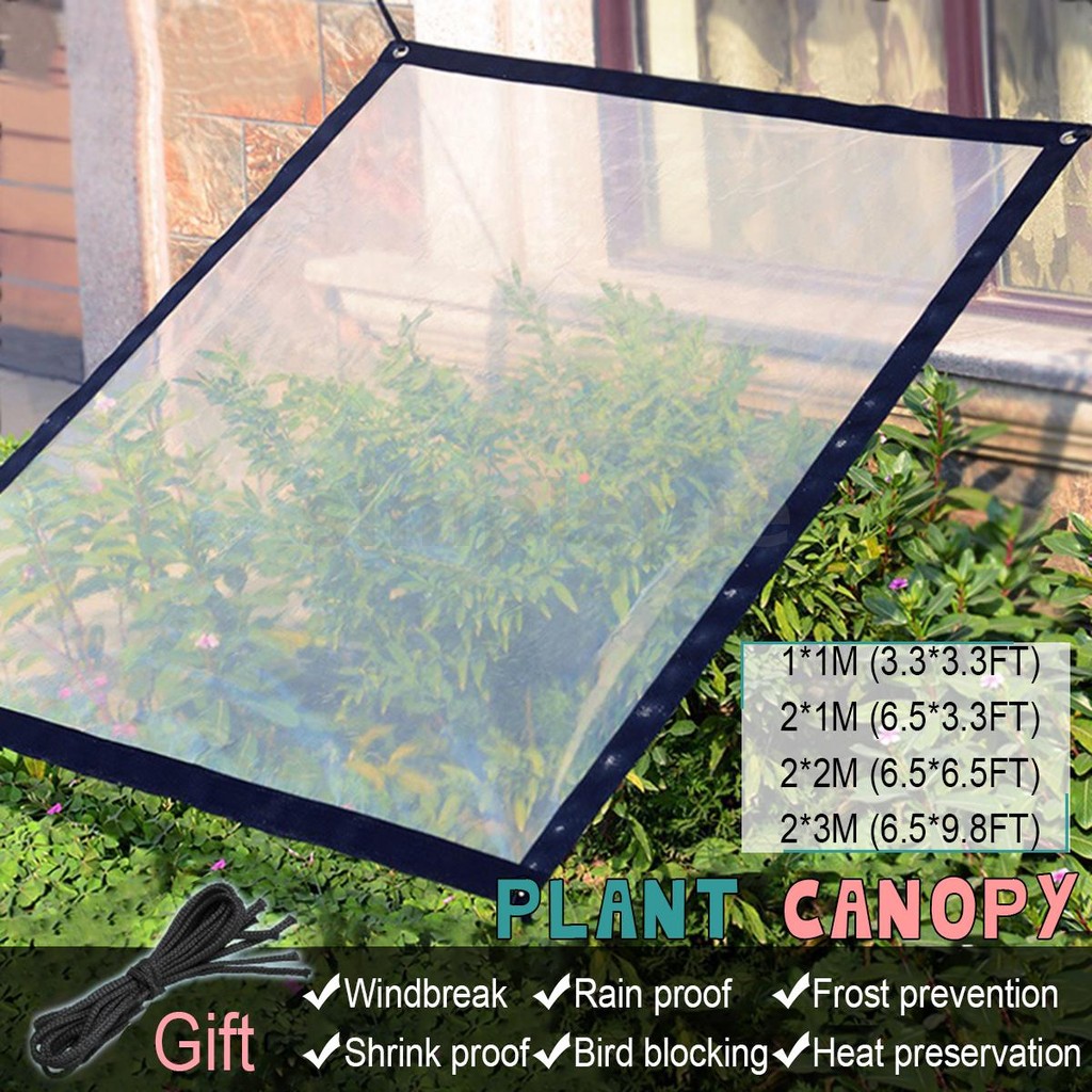 Rainproof Cloth Cover Sunblock Garden Sun Shade Transparent Canopy ...