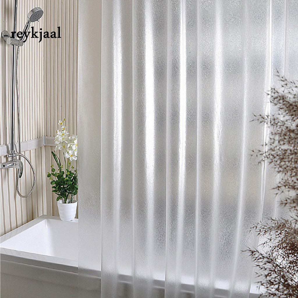 Longlasting Shower Curtain Liner 3d Texture Eva Shower Curtain Liner Odorfree Rustproof