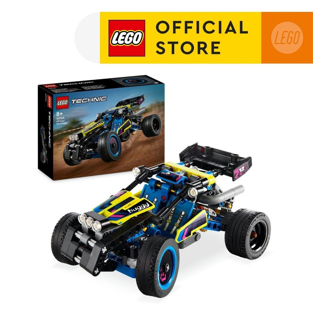 LEGO Technic 42164 Off-Road Race Buggy Building Set Toys (219 Pieces ...
