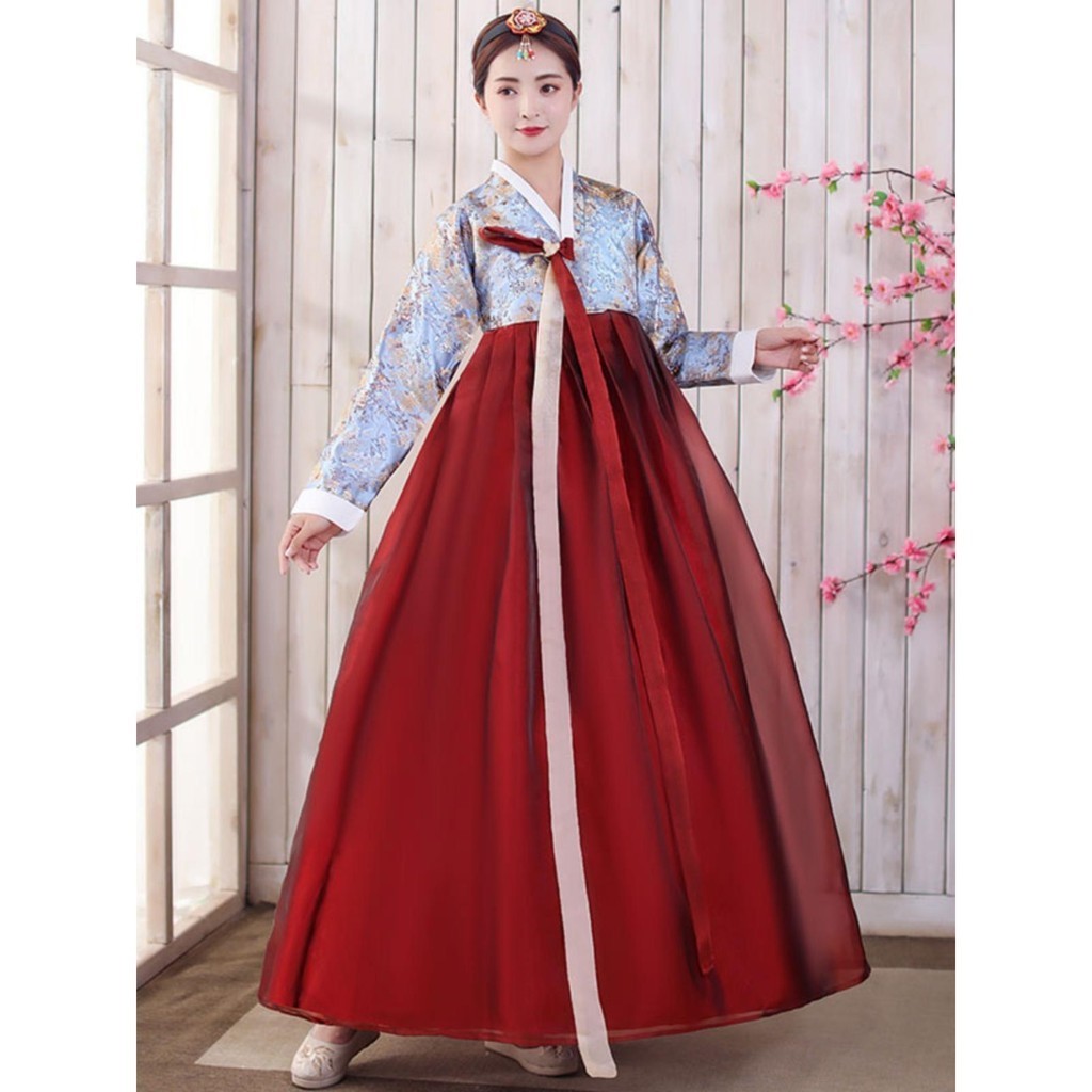 Korean Korean Costume Stage Performance Costume Korean Ethnic Wedding ...