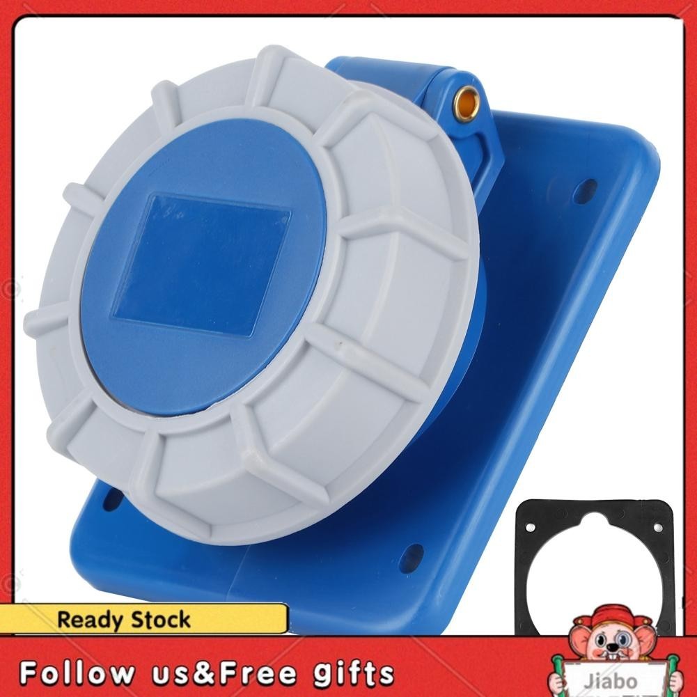 220250V Boat Shore Power Socket with Gasket IP67 Waterproof 16A For