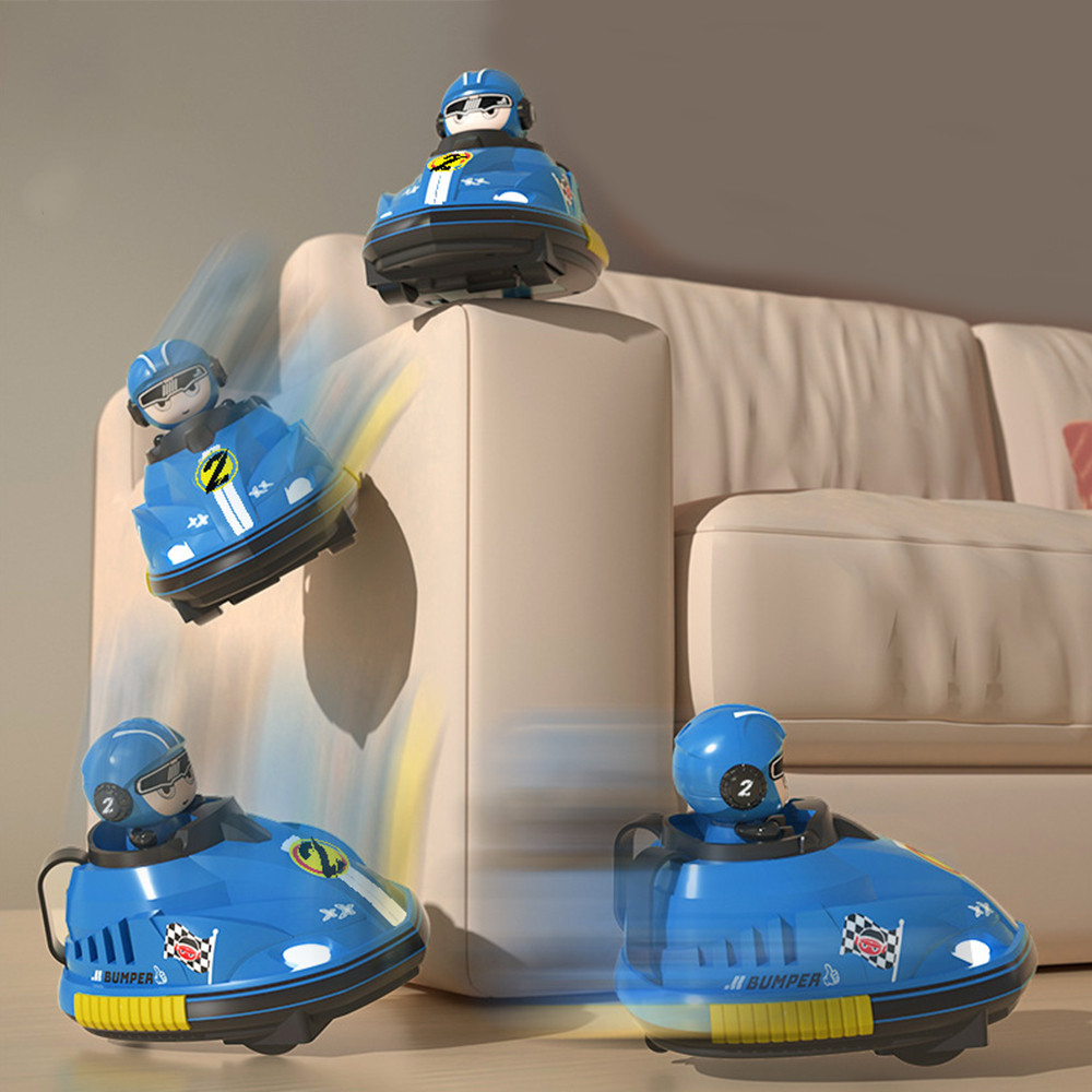 Kids Electric Remote Control Bumper Car Kart Toys For Boys | Shopee ...