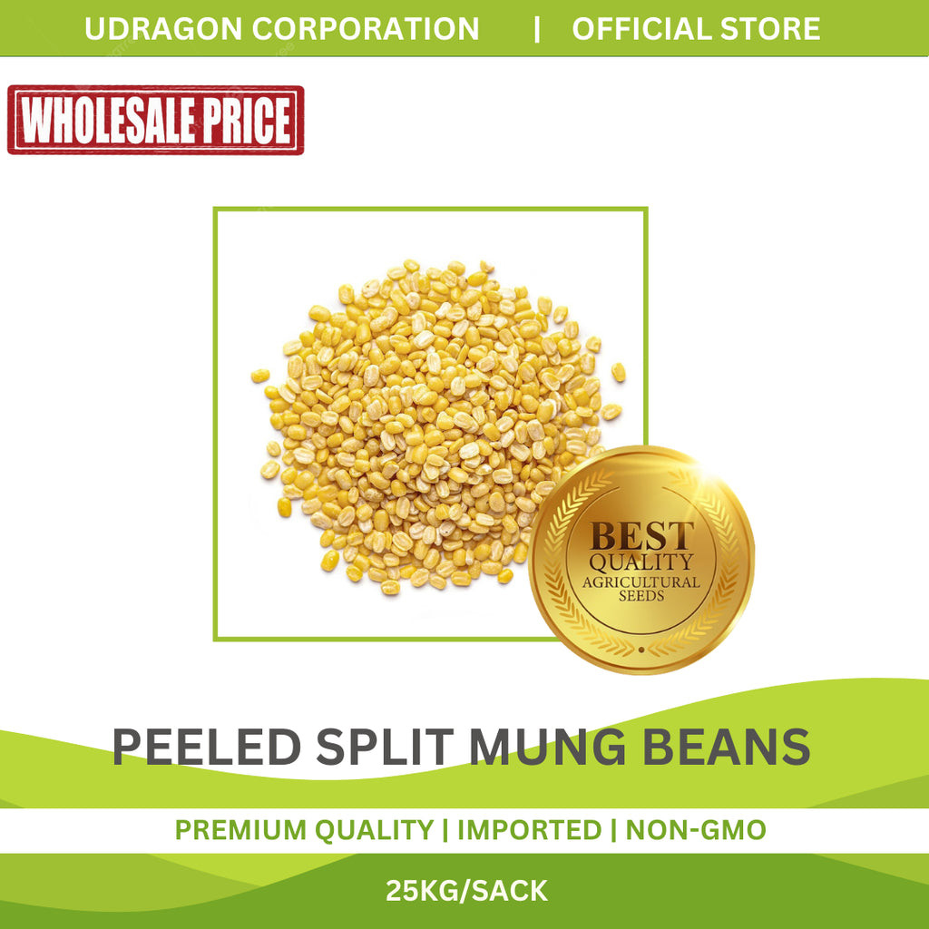 Peeled Split Mung Beans - 1 SACK/25KGS | Shopee Singapore