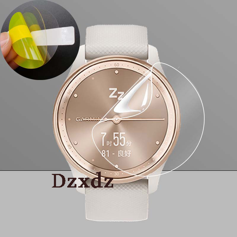 Screen Protector For Garmin Vivomove Trend Smart Watch Sport Protective Film Watch Soft TPU Watch Film Shopee Singapore