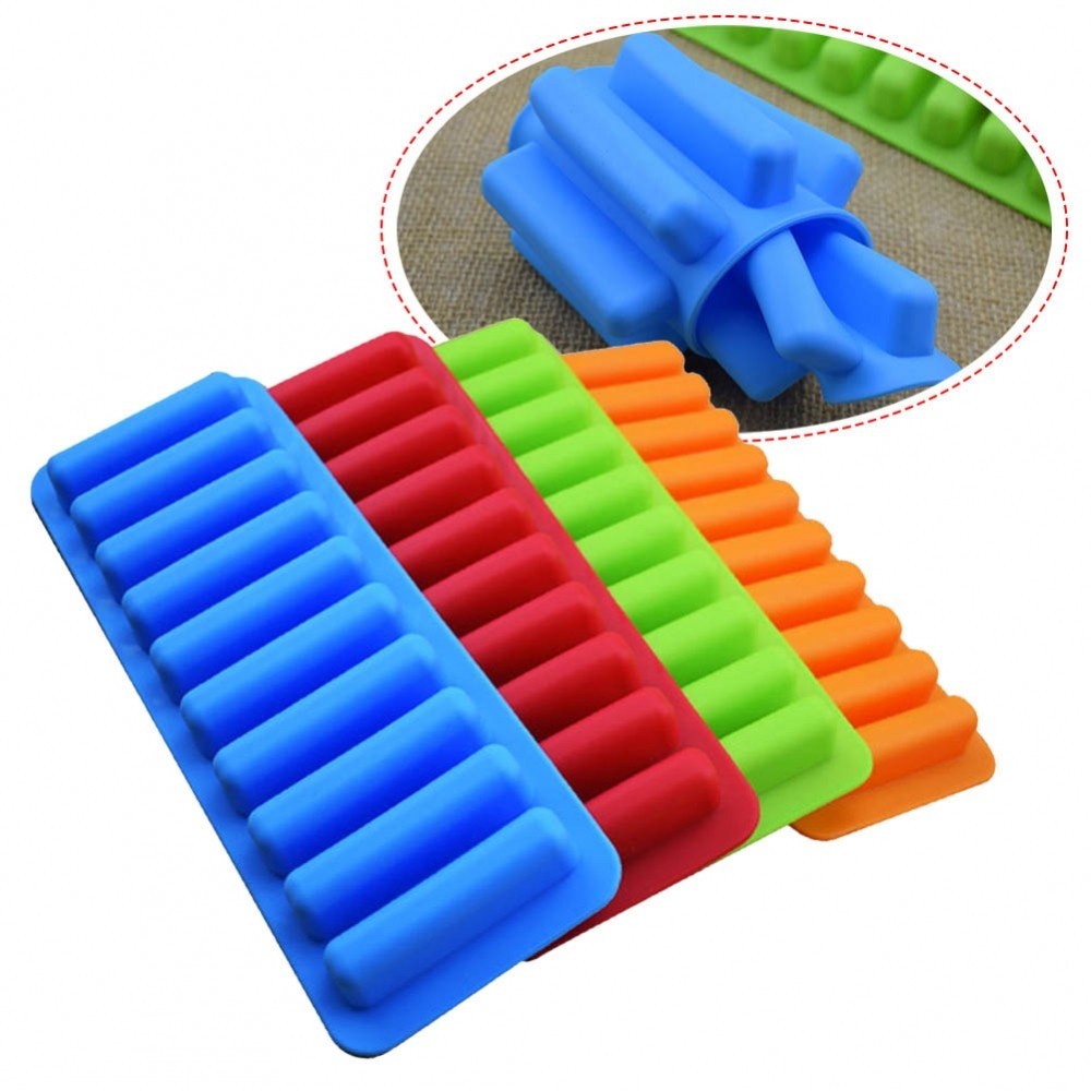 Long and Narrow Ice Cube Tray for Reusable Cooling Say Goodbye to ...