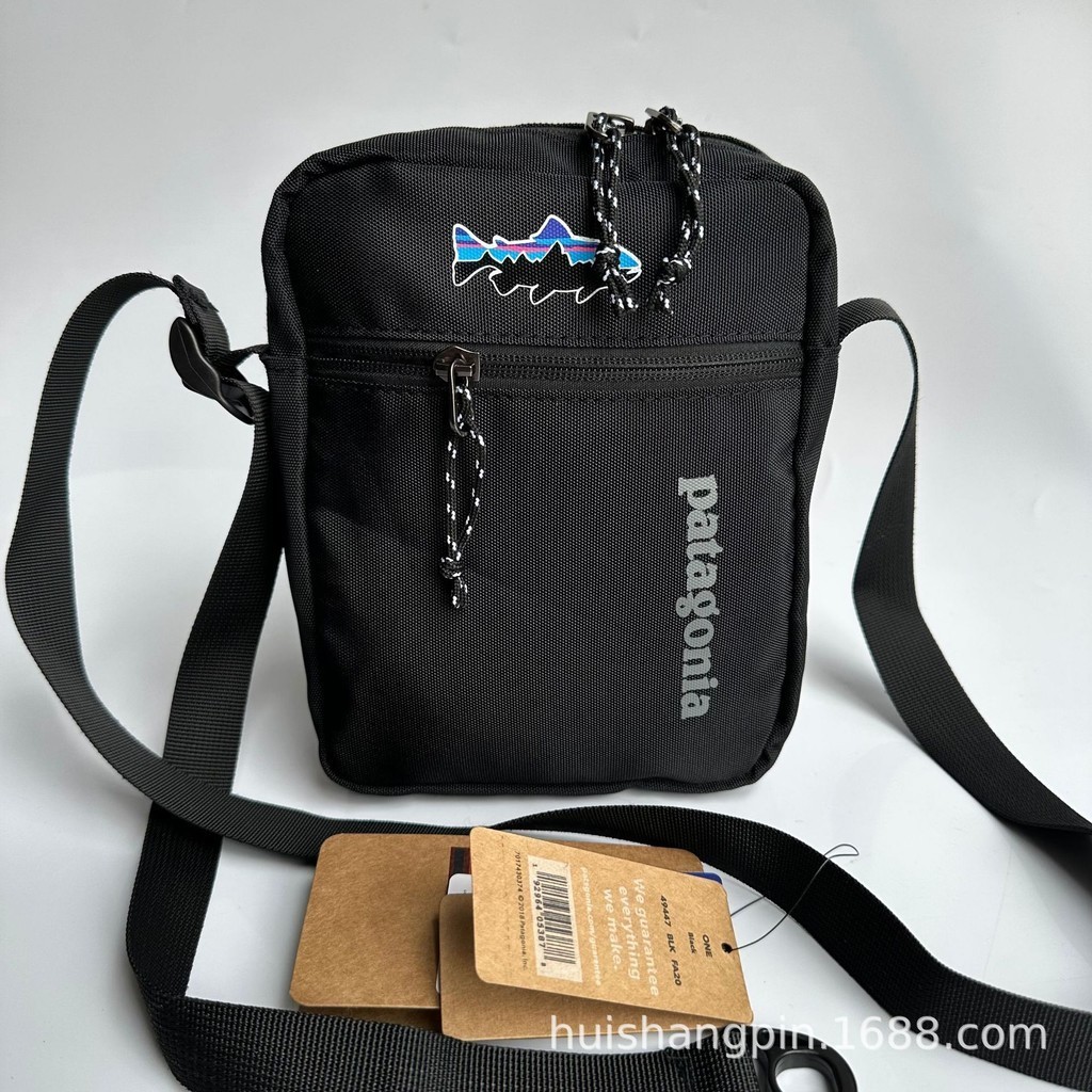 Patagonia Men's Black Zayo Detachable Crossbody offers Messenger Bag