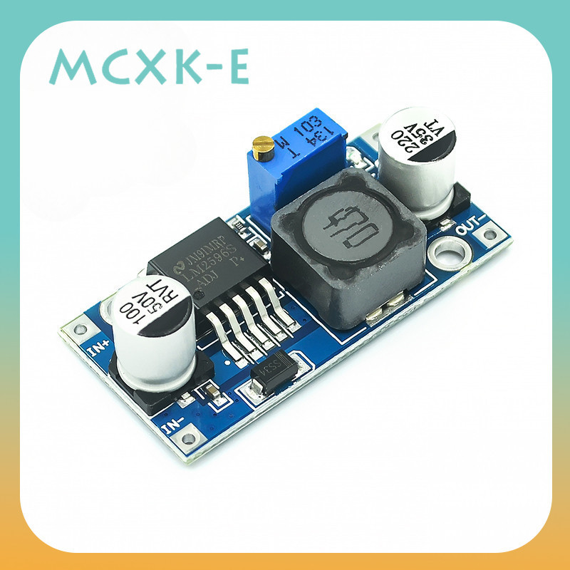 LM2596 LM2596S ADJ Power Supply Module DC-DC adjustable buck converter ...