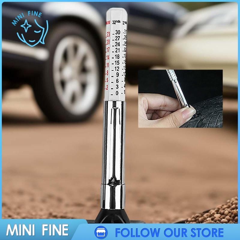 [ Tire Tread Depth Gauge Tire Depth Gauge Tool Vehicle Tire Thread