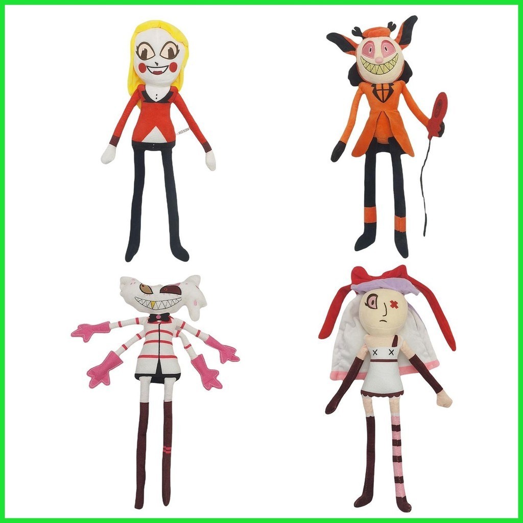 Anime Hazbin Hotel Angel Dust/Vaggie/Charlie Morningstar/Alastor Plush ...