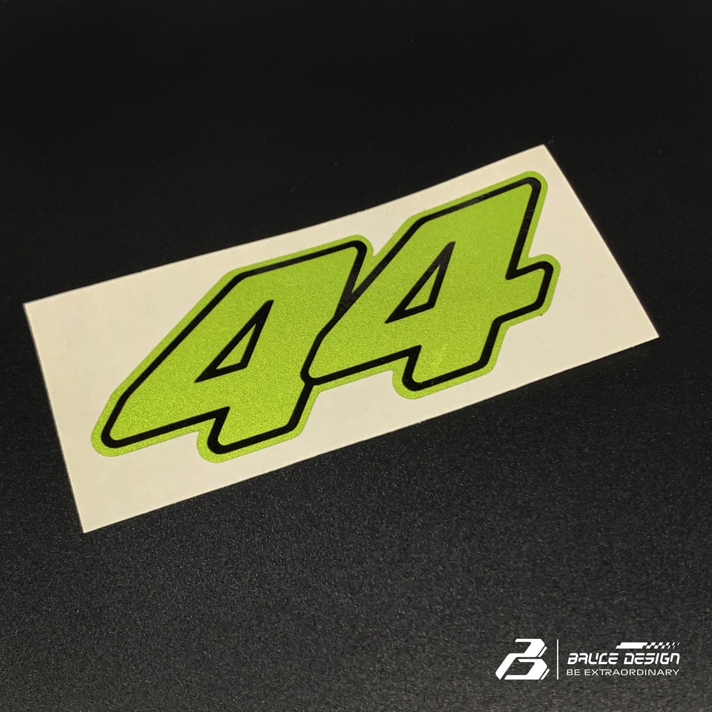 F1 Rider Hamilton No. 44 2022 LOGO Helmet Sticker Car Sticker 3M ...