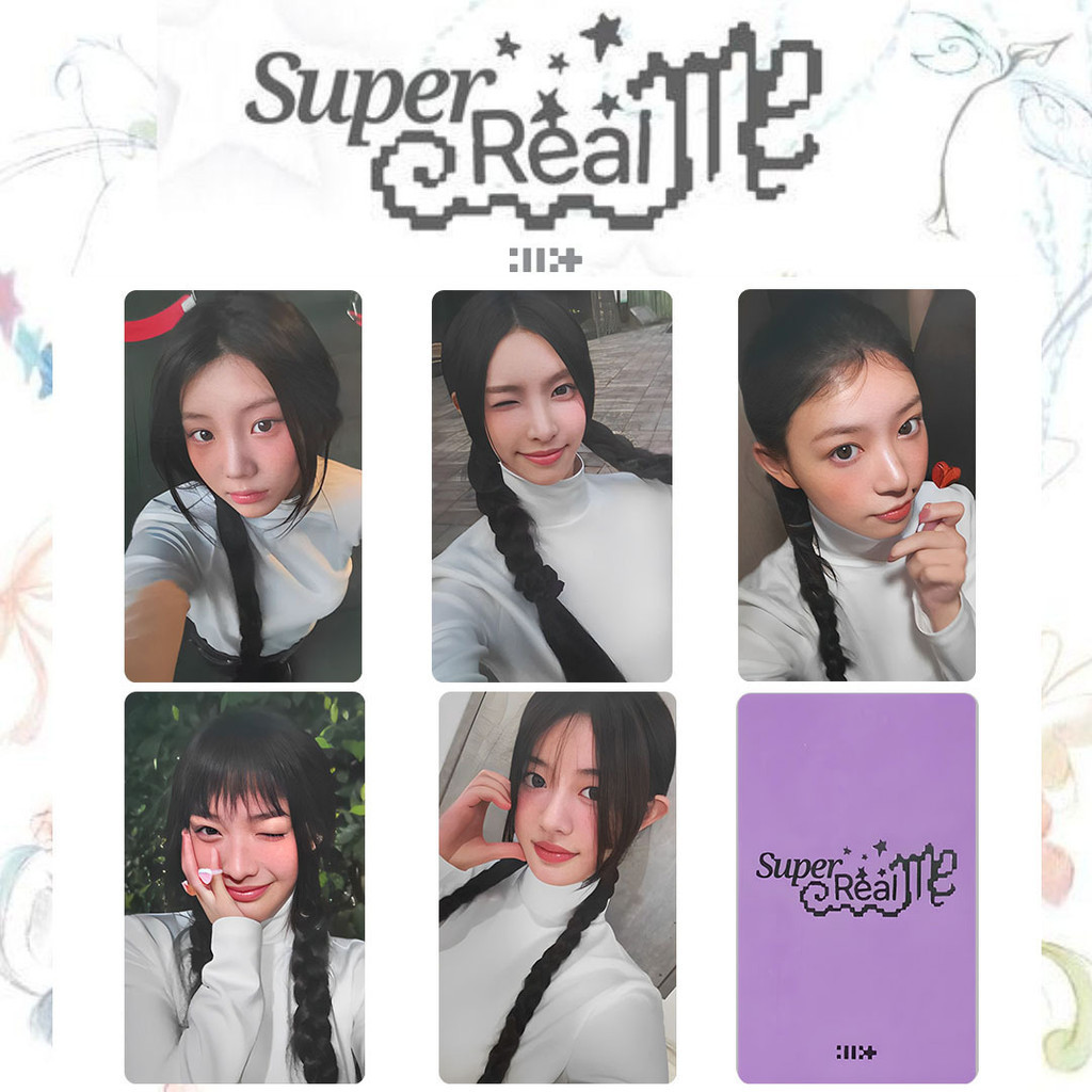 Kpop Idol ILLIT Album Super Real Me Photocards | Shopee Singapore