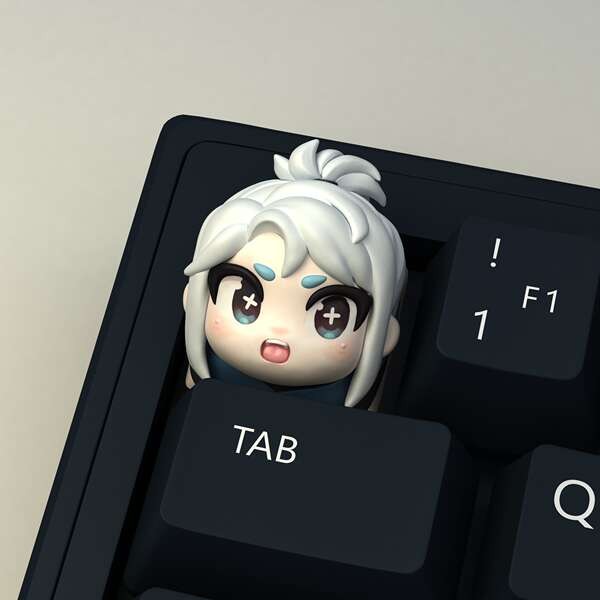 keycaps custom keycaps Jet Style Keycap Valent Keycap Fearless Contract ...