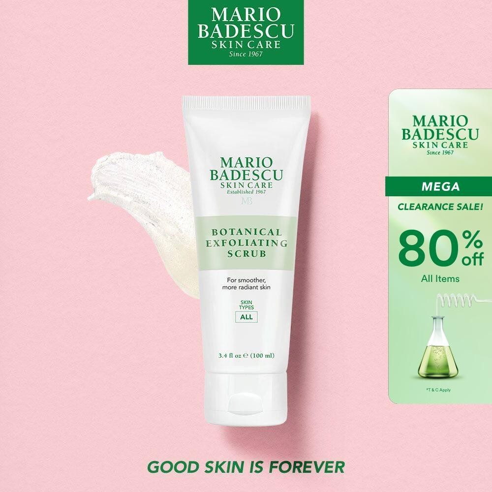 Mario Badescu BOTANICAL EXFOLIATING SCRUB 3.3oz 100ml