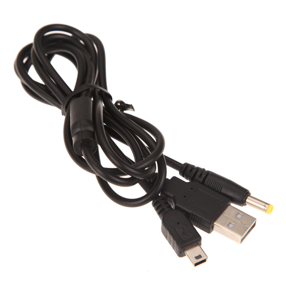 #C 1.2m Data Charge Cable Lightweight 2 in 1 Power Cable for Sony PSP ...