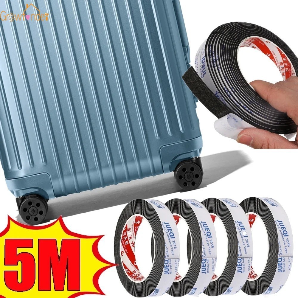 5M Practical Wheels Mute Tapes Luggage Suitcase Wheels Protector Sleeve ...