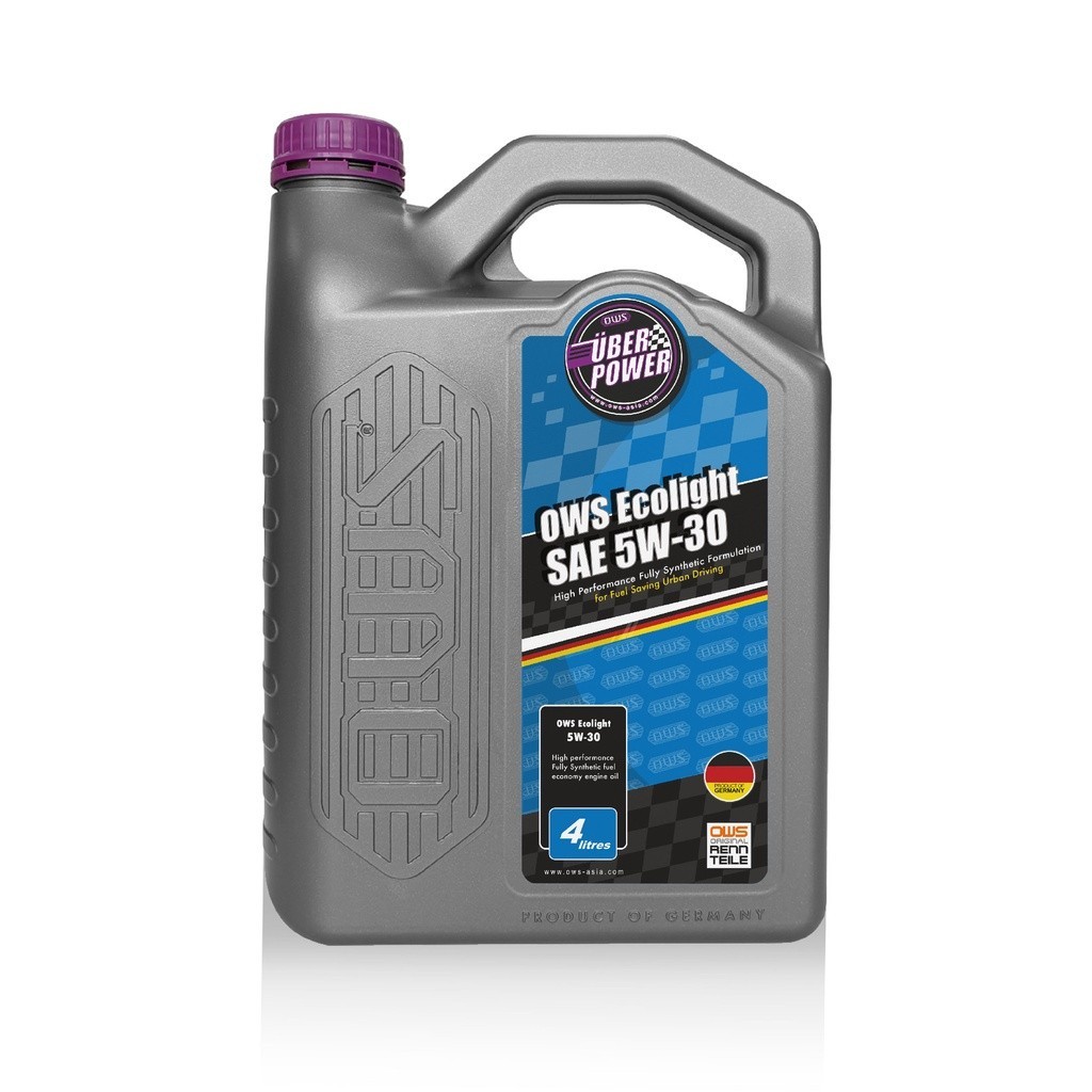 OWS Ecolight SAE 5W-30 Engine Oil 4L | Shopee Singapore