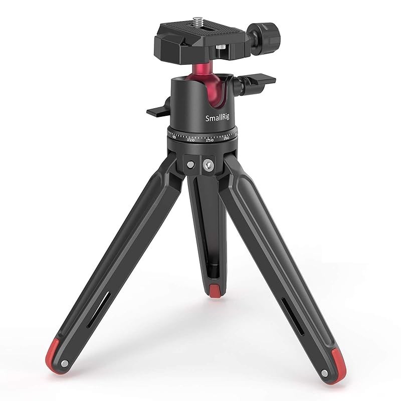 SmallRig Mini Tripod Compact with ArcaSwiss Ball Head for DSLR Cameras