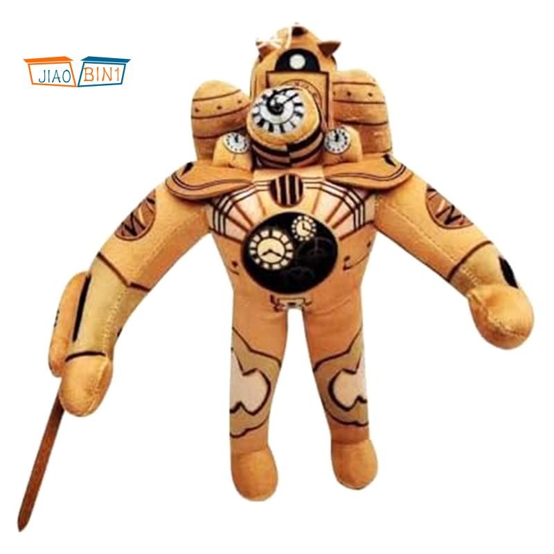1 PCS Clockman Plush,Multiverse Clock Man Plush Toy As Shown Pillow ...