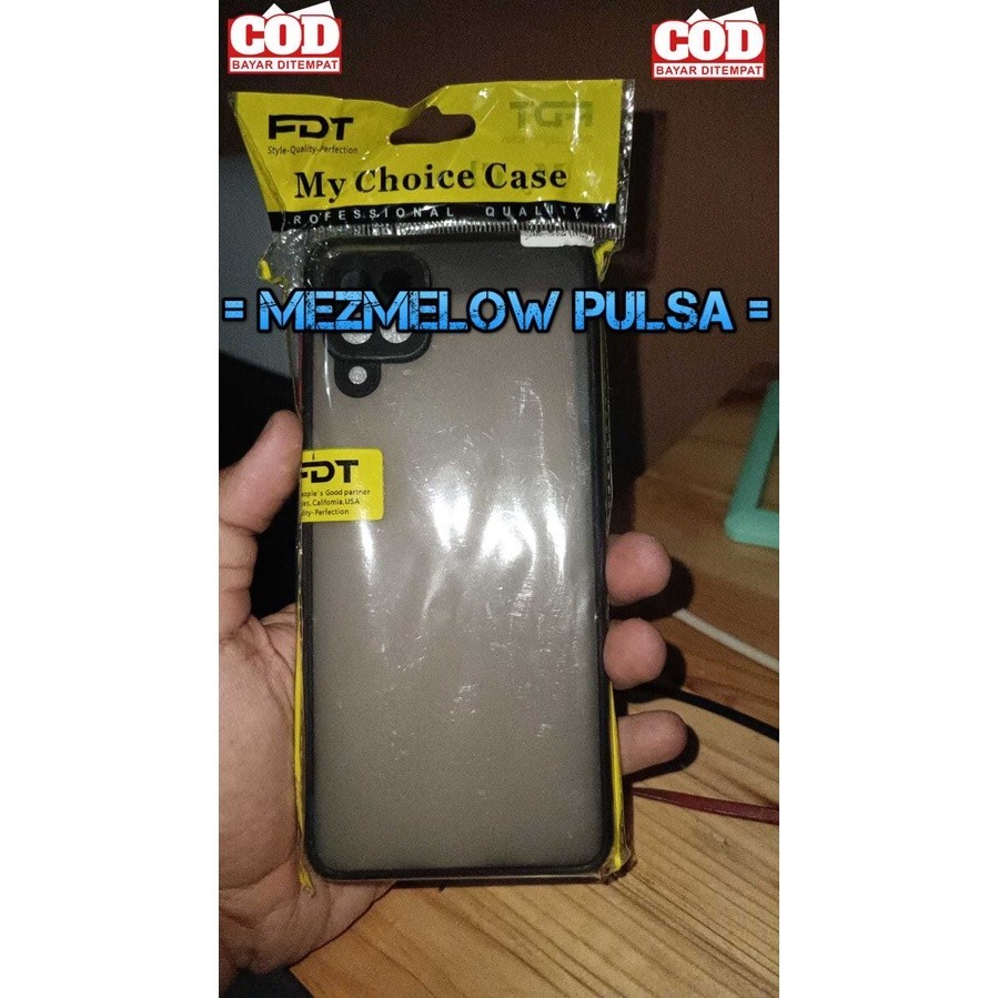Hard Case Transparant Color Protective Kamera Case SAMSUNG M12 / SAMSUNG A12 5G - Gambar 2