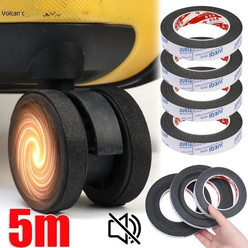 5M Durable Luggage Wheels Wear-resistant Mute Tapes Roller Protector ...