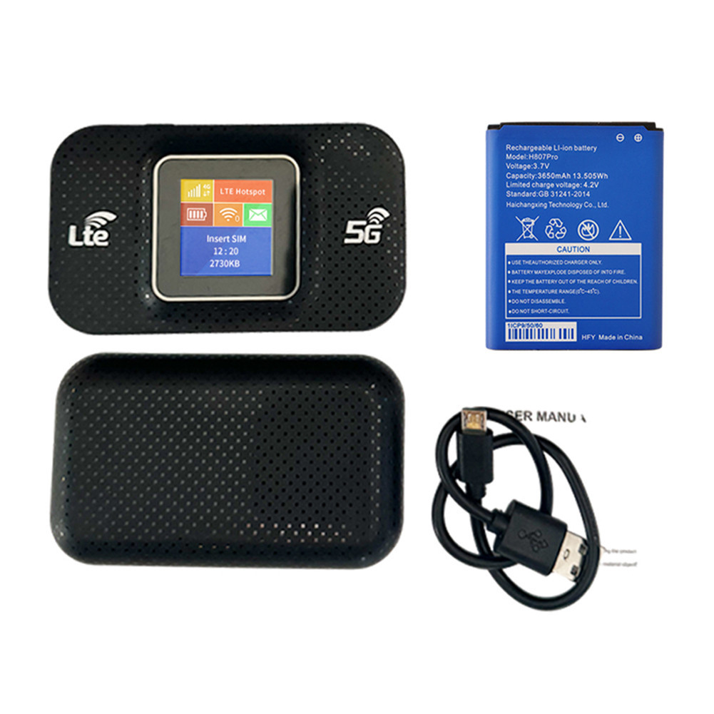4G Lte WIFI Router Mobile WiFi Router 150Mbps Sim Card Slot 3650mAh for ...